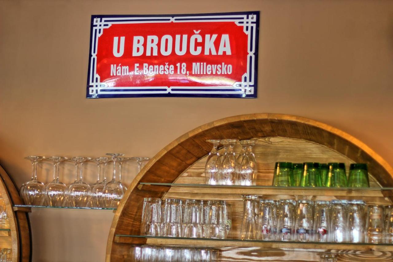 Penzion U Broucka Milevsko エクステリア 写真